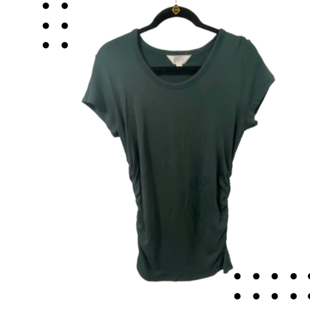 Short Sleeve Maternity Knit Top